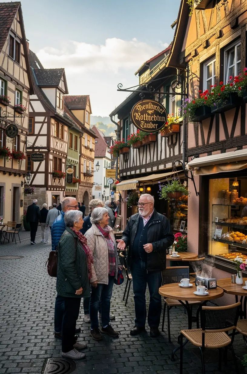 Interaktive Karte zeigt die Route der Burgenstraße mit markierten Sehenswürdigkeiten und Übernachtungsmöglichkeiten.